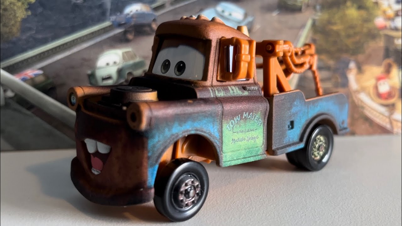 Road Trip Mater (2023 Updated Version) - Mattel Disney Pixar Cars