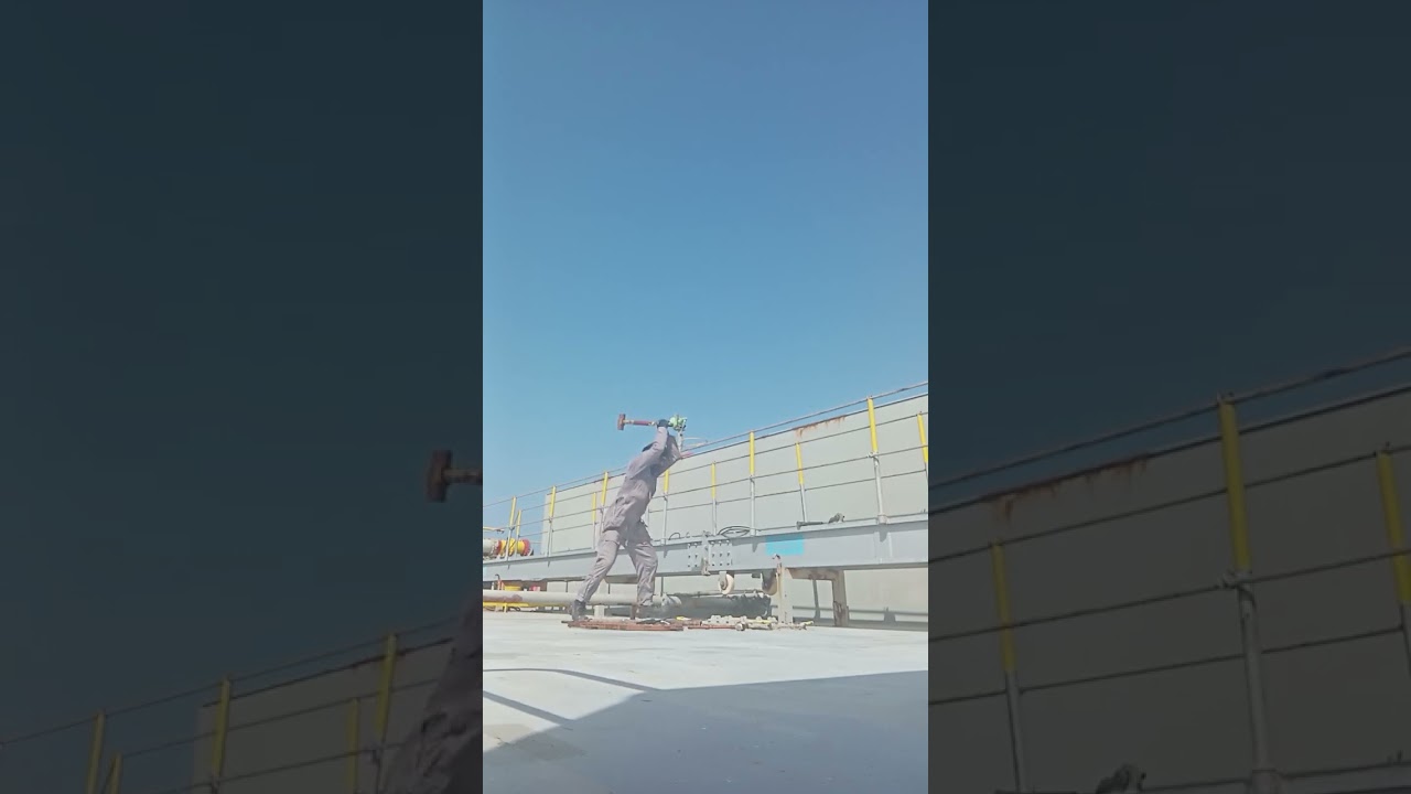 "Hammering the Cargo Tank Hatch with Beats" 