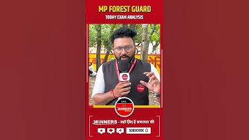 आज का ऐसा रहा लेवल | Forest Guard Exam Analysis Shift 1 | 30 May | जेल प्रहरी परीक्षा 2023 #shorts