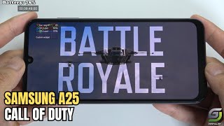 Samsung Galaxy A25 test game Call of Duty Mobile CODM