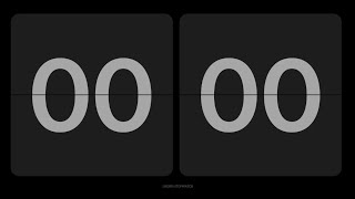 1 Hour Stopwatch Timer | Black Screen | Minimal | No Sound