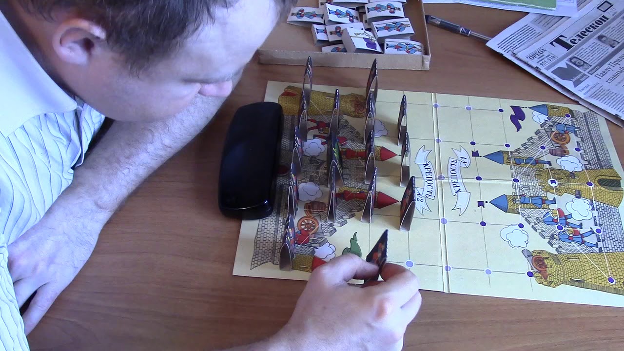 игра Штурм крепости - YouTube