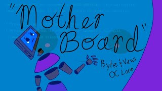 (TW: Eye strain!) “Mother Board” || Byte & Virus Lore || OC Animatic