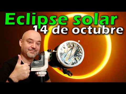 Consejos para ver el ECLIPSE SOLAR del 14 de octubre (MÉXICO, USA, COLOMBIA, COSTA RICA...) ??