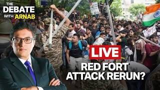 Debate With Arnab LIVE: Is Violence By The CJP Justified In The Name of Protest At Jantar Mantar?