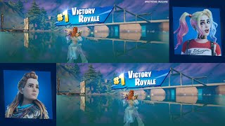 Fortnite Victory Royale I Duos Vs Squads I Aloy &amp; Harley Quinn