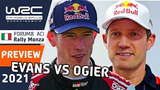 Preview of WRC FORUM8 ACI Rally Monza 2021 with Sébastien Ogier and Elfyn Evans.