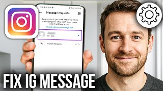 How To Fix Instagram Message Request Problem - Instagram Message Request Not Showing