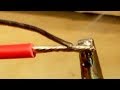 How to tin a wire