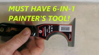 BEST Painter's Tool RED DEVIL 4251 6in1 Tool REVIEW