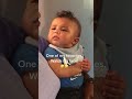 Watch Eastons face as his Auntie talks!! 🤣🤣🤣 #funnyshorts #funnybabies #shorts