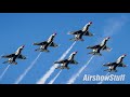 USAF Thunderbirds Full High Show 2019 - Nellis AFB