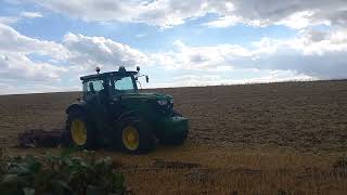 John Deere tractor - field cultivation - part 1