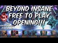 BEYOND INSANE FREE TO PLAY 5 STAR & 6 STAR CRYSTAL OPENING!! - CEO - Marvel Contest of Champions