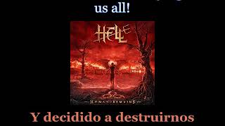 Hell - The Devil&#39;s Deadly Weapon - Lyrics / Subtitulos en español (Nwobhm) Traducida