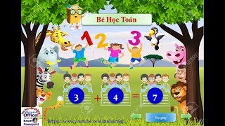 Bé học toán qua trò chơi | Bé học toán lớp 1 | Bé học đếm và cộng trừ trong phạm vi 10 screenshot 4