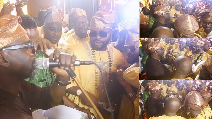 Pasuma serenades Femi Adebayo, Yemi Elesho, Jigan, Adebayo Tijani, Kunle Afod At Shigogo Birthday