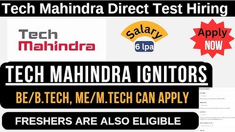 Tech Mahindra Jobs 2025 | No Resume Needed | 100% Response Guarantee ✅