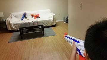 Nerf Retaliator Elite Accuracy Test