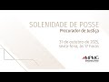 Solenidade de Posse de Procuradores de Justiça | TV MP