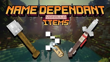 Add Name Dependant Items To Minecraft - 1.21.5+ Texture Pack Tutorial