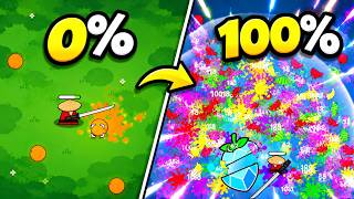 I played 100% of Slice The Fortune (Ninja Fruit on Steroids)
