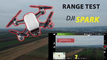 DJI Spark - Range test (FCC mode) 3000m