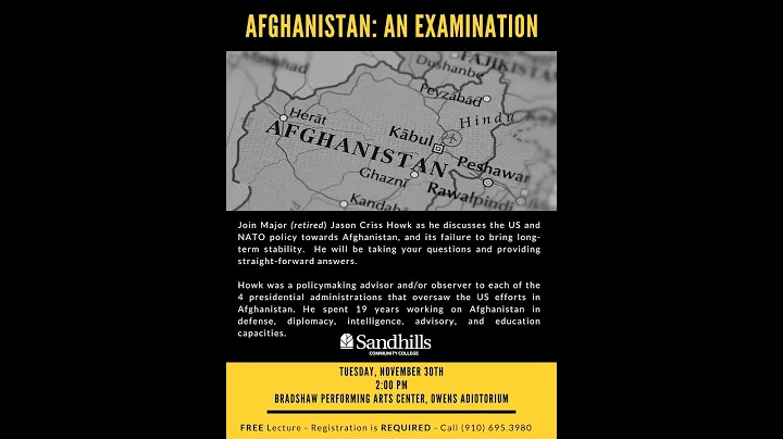 AFGHANISTAN: AN EXAMINATION FEATURING MAJOR (retir...