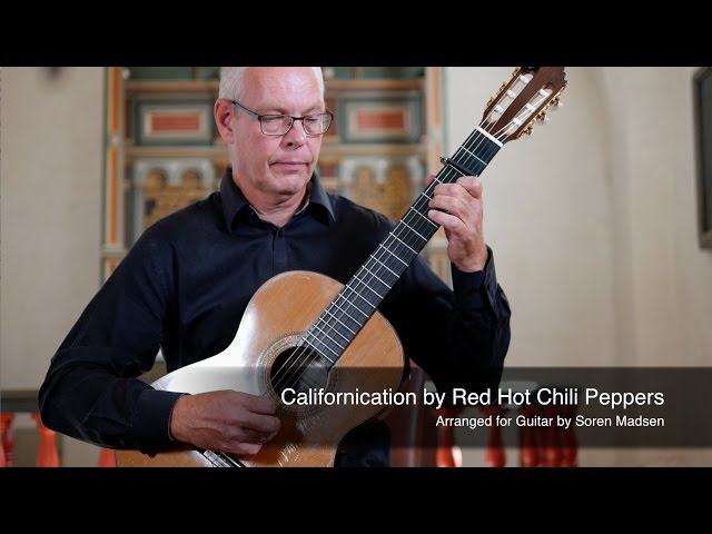 Californication (Red Hot Chili Peppers) - Danish Guitar Performance - Soren Madsen class=
