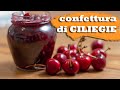 Confettura di ciliegie fatta in casa 🍒 Ricetta facile.