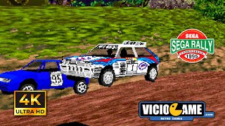 🎮 Sega Rally (Sega Saturn) Complete Gameplay
