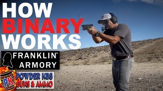 Celebrity Double Tap ON RELEASE! Franklin Armory BFSIII Binary Trigger Range Test! Powder Keg Guns & Ammo Profile