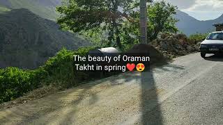 The pristine nature of Oraman village