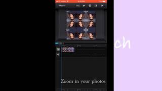 Diagonal slide transition/ cute cut