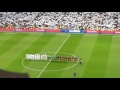 Himno de la décima Real Madrid. Estadio Santiago Bernabeu