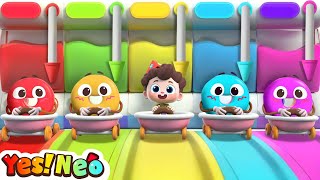 Neo at Yummy Food Station | Learning Colors | Kids Songs & Cartoons | Starhat Neo | Yes! Neo