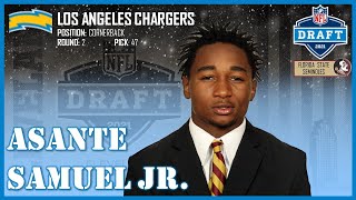 2021 NFL DRAFT: Asante Samuel Jr. [Los Angeles Chargers] ᴴᴰ