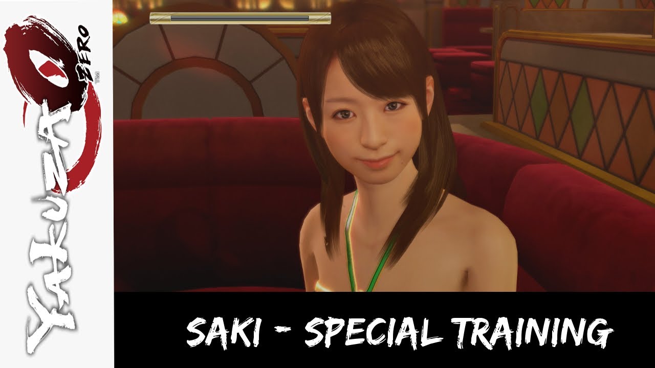 Saki Customer Service Training Perfect Lessons Yakuza 0 YouTube