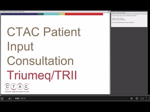 Video: Wirksamkeit Und Sicherheit Der Umstellung Von Triumeq® Auf Generika (Abacavir + Lamivudin) + Tivicay®: Daten Nach 24 Wochen