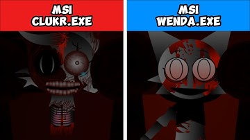 Incredibox Sprunki MSI CLUKR.EXE FINAL UPDATE LEAKER vs MSI but WENDA.EXE