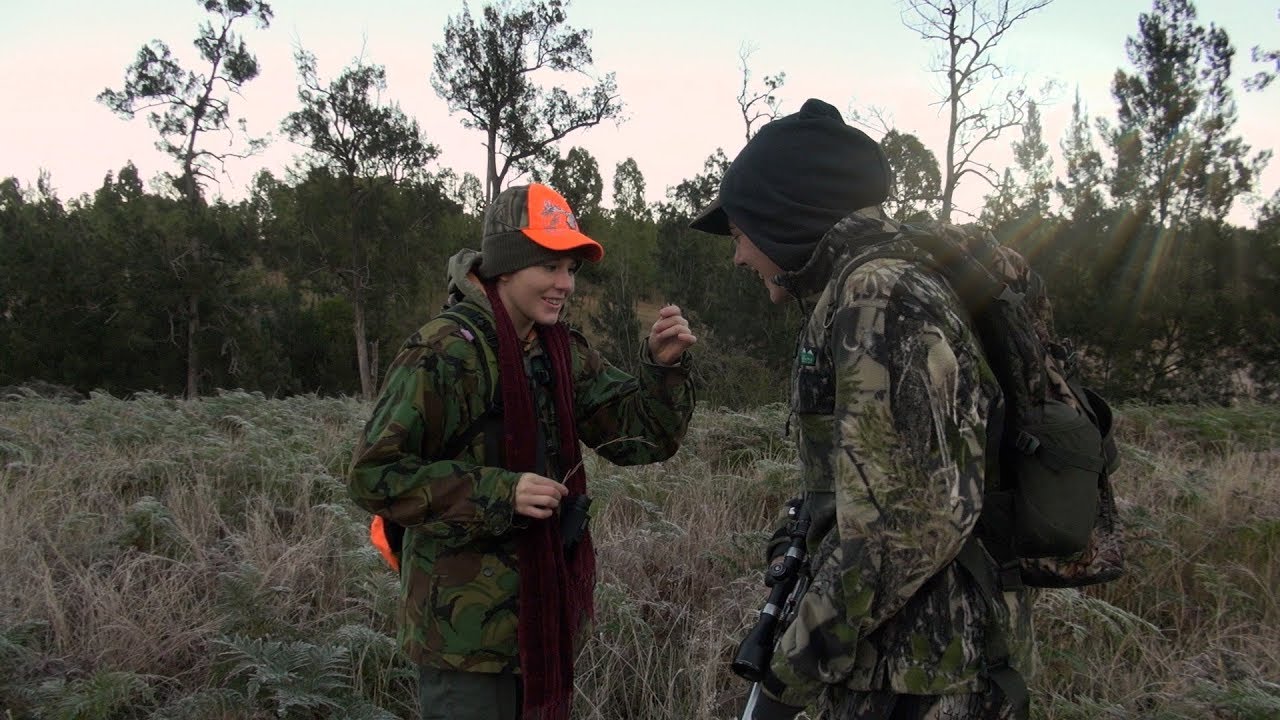 girls like you A trophy Rusa cull hunt with Chloe and Jessie