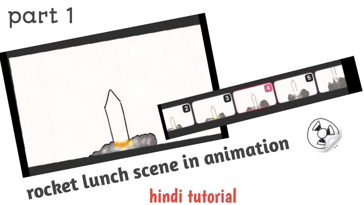 animation rocket 🚀 short kesse banaye tutorial | part 1 | animation in ...