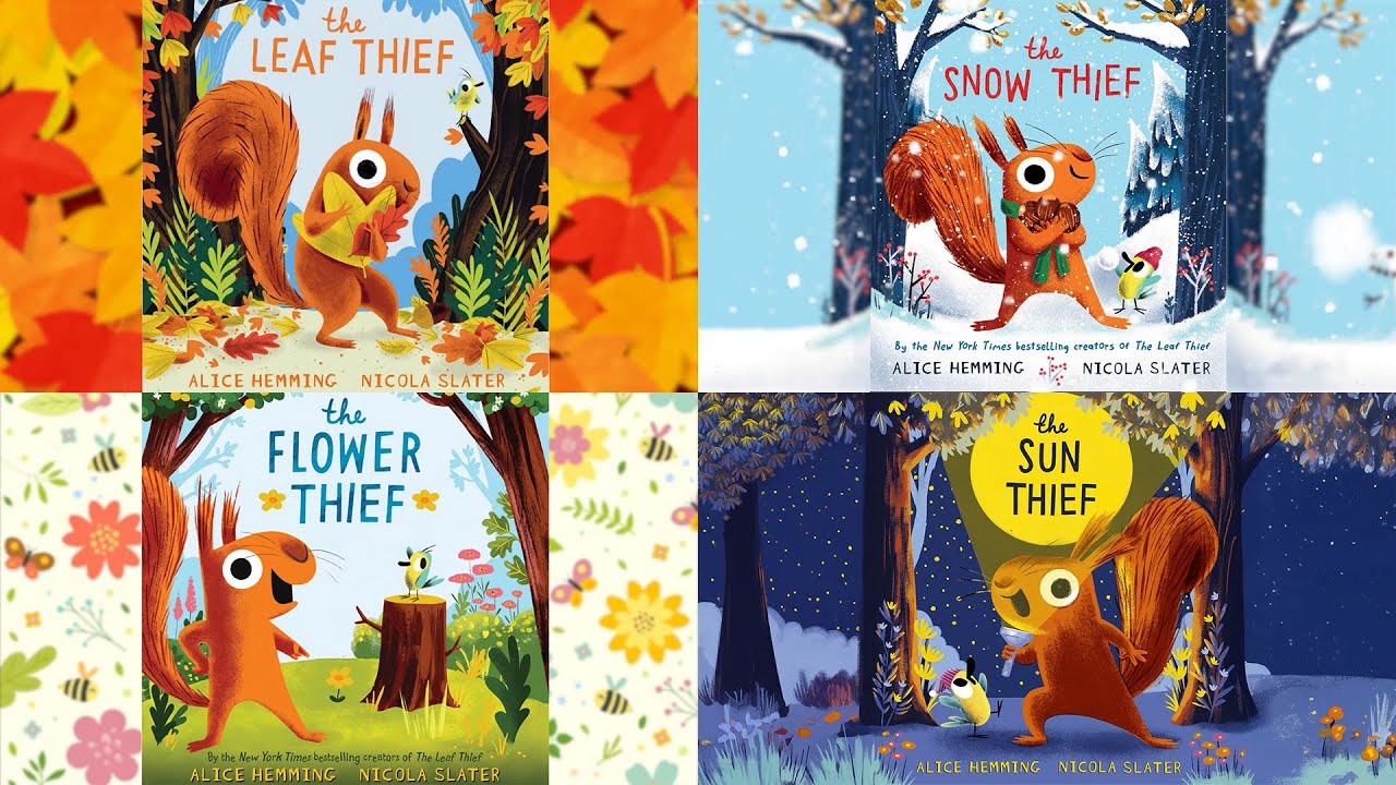 Серия «Похититель листьев» — 25 минут чтения вслух | Истории о похитителях цветов, снега и солнца