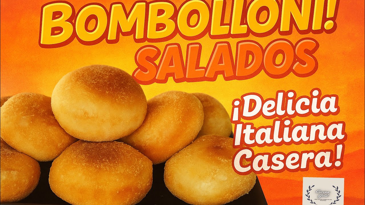 Bomboloni Salados 🤩 / Bomboloni Salati Ripieni! ¡Crujientes, cremosos y fáciles!🇪🇸🇬🇧🇮🇹