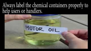 11  BASIC SCIENCE (JSS 2)   SAFETY MEASURES WHEN HANDLING CHEMICALS