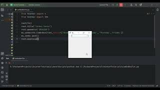 tkinter ComboBox tutorial | Python tkinter tutorials in Urdu