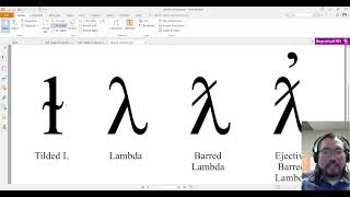 ejective barred lambda practice