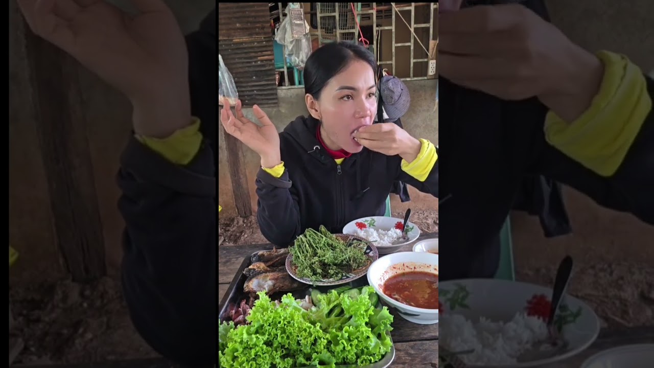 ត្រីអណ្ដែងចៀន ទឹកត្រីអំពិលទុំ ឆ្ងាញ់😋