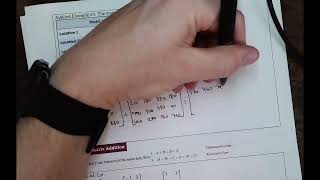 NorthArk MAT 2113 Finite Lesson 2.4 Applied Example #3 Matrix Addition