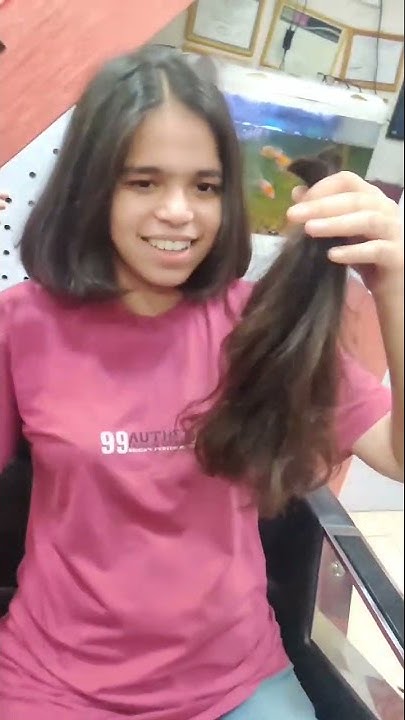  Long to short hair transformation #bobhaircut #shorthaircut # ...